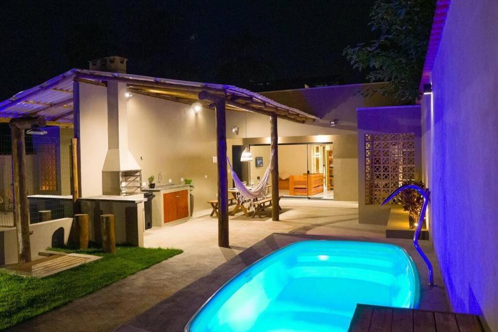 Novo-Refugio Do Arquiteto - Casa Coqueiro, 4 Minutos Caminhando Ate A Praia 圣塞巴斯蒂安 外观 照片